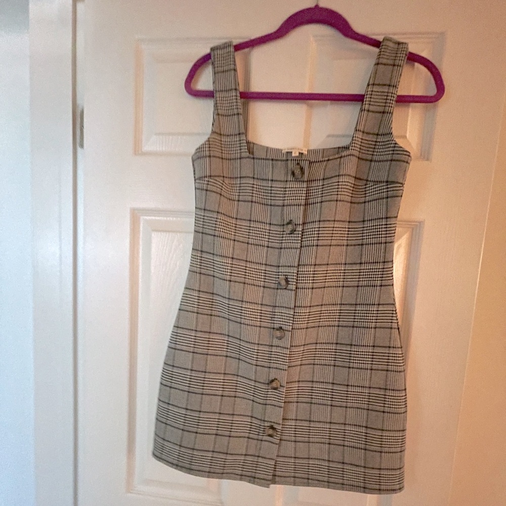 Small Whimsy and Row plaid dress